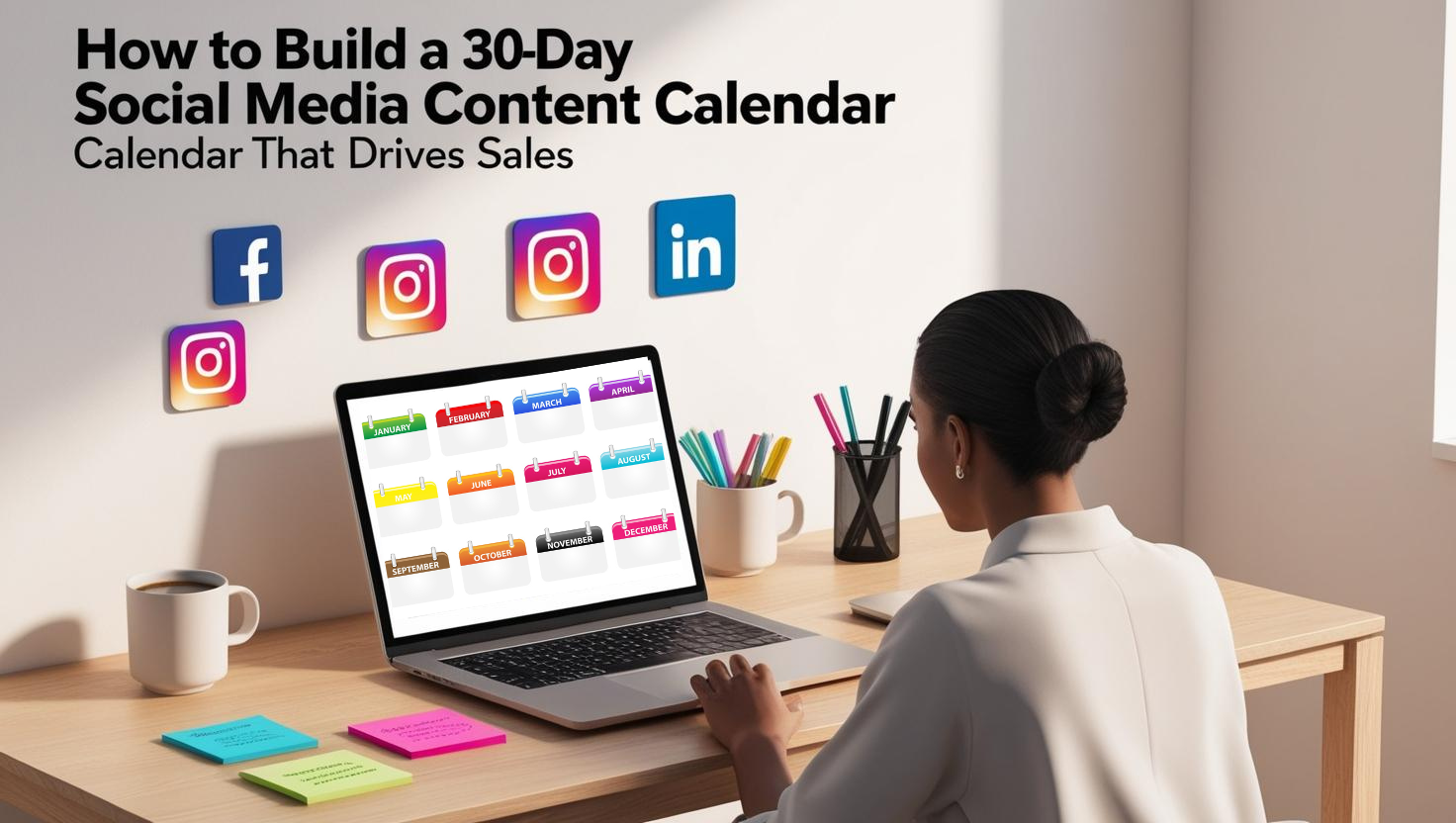 How to Build a 30-Day Social Media Content Calendar That Drives Sales