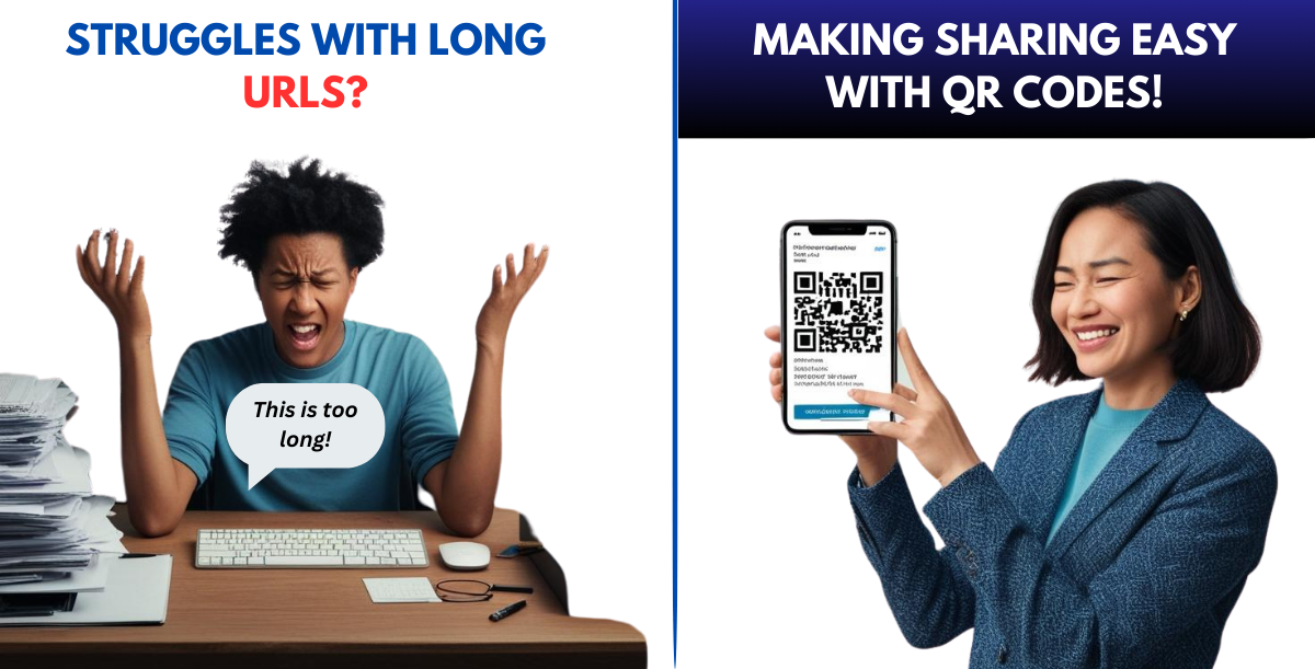The Common Struggles of Sharing Long URLs and How QR Codes Make It Effortless